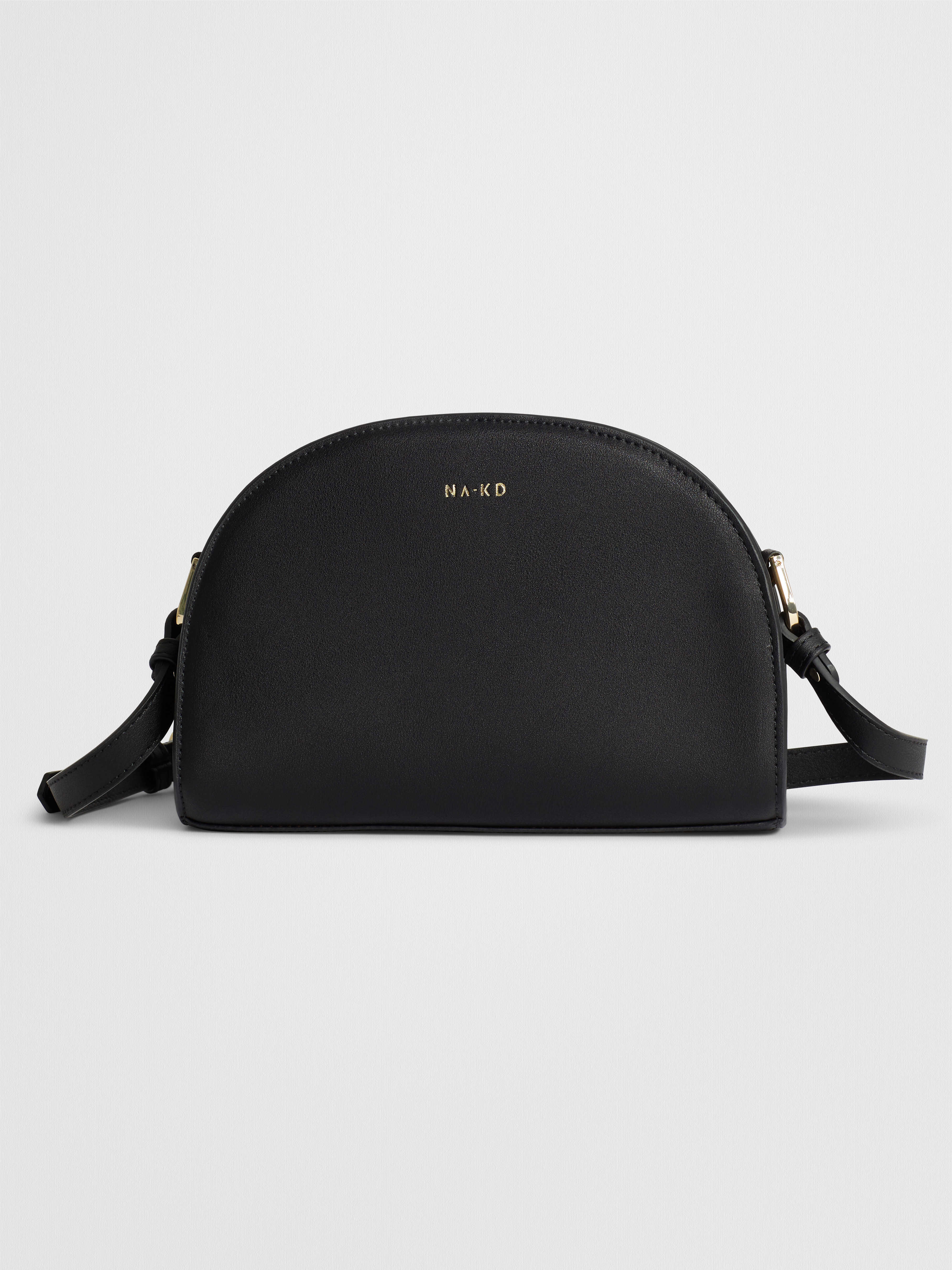 black half moon crossbody bag