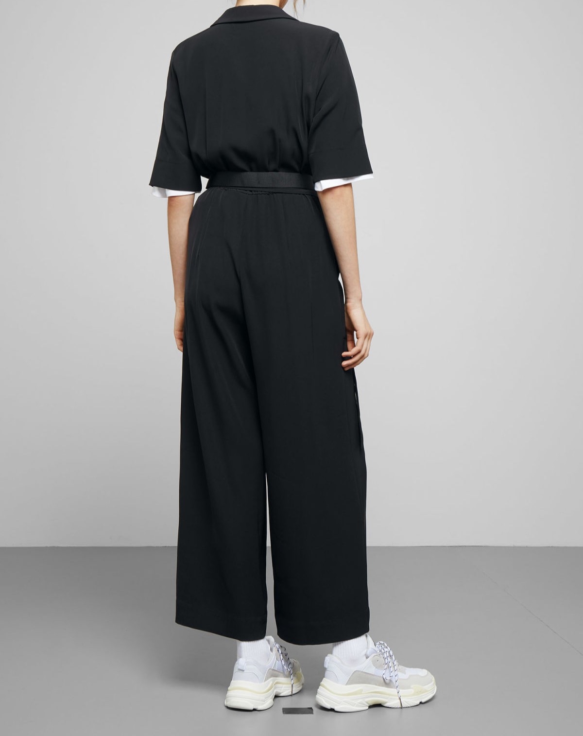 weekday jimi short sleeve jumpsuit