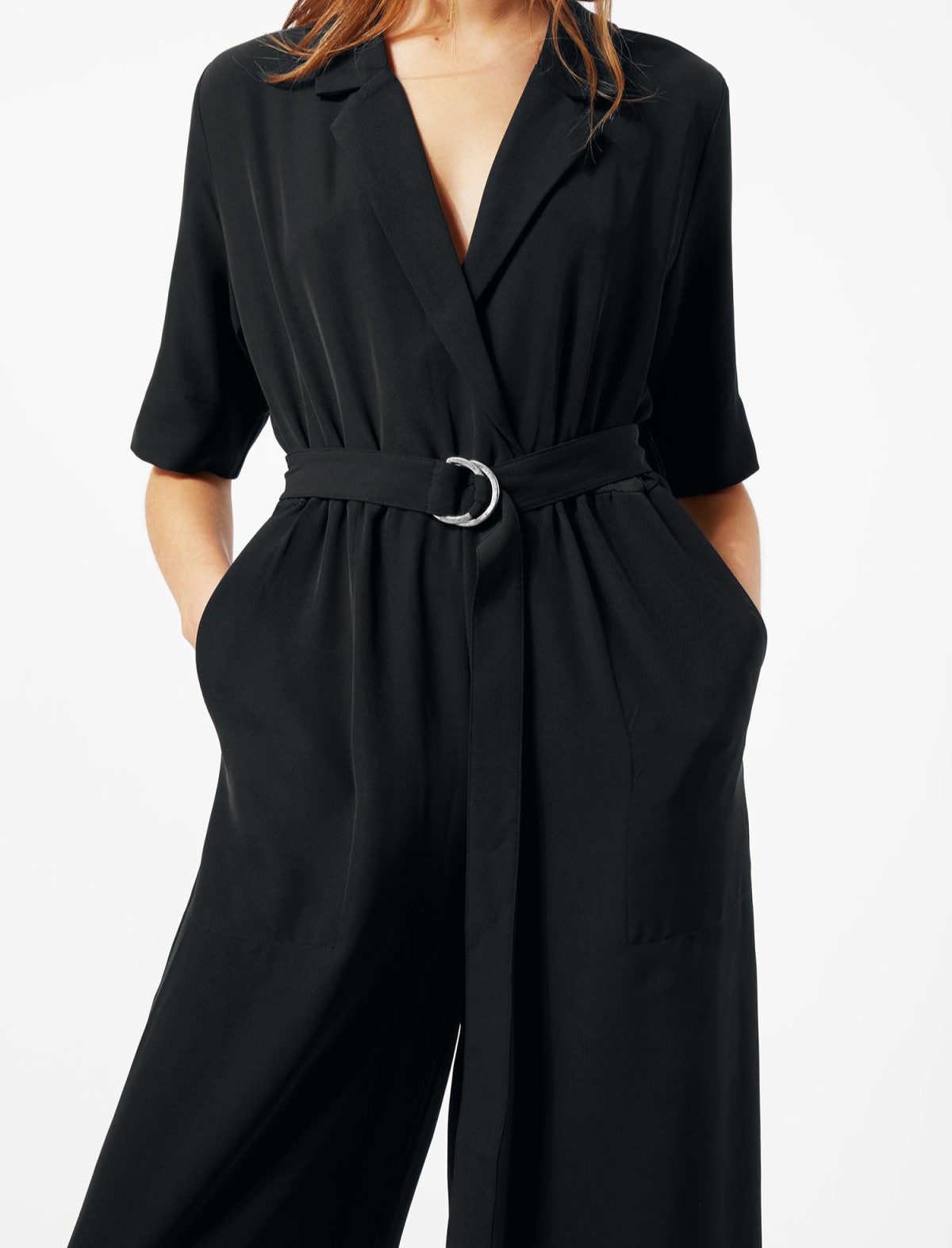 weekday jimi short sleeve jumpsuit