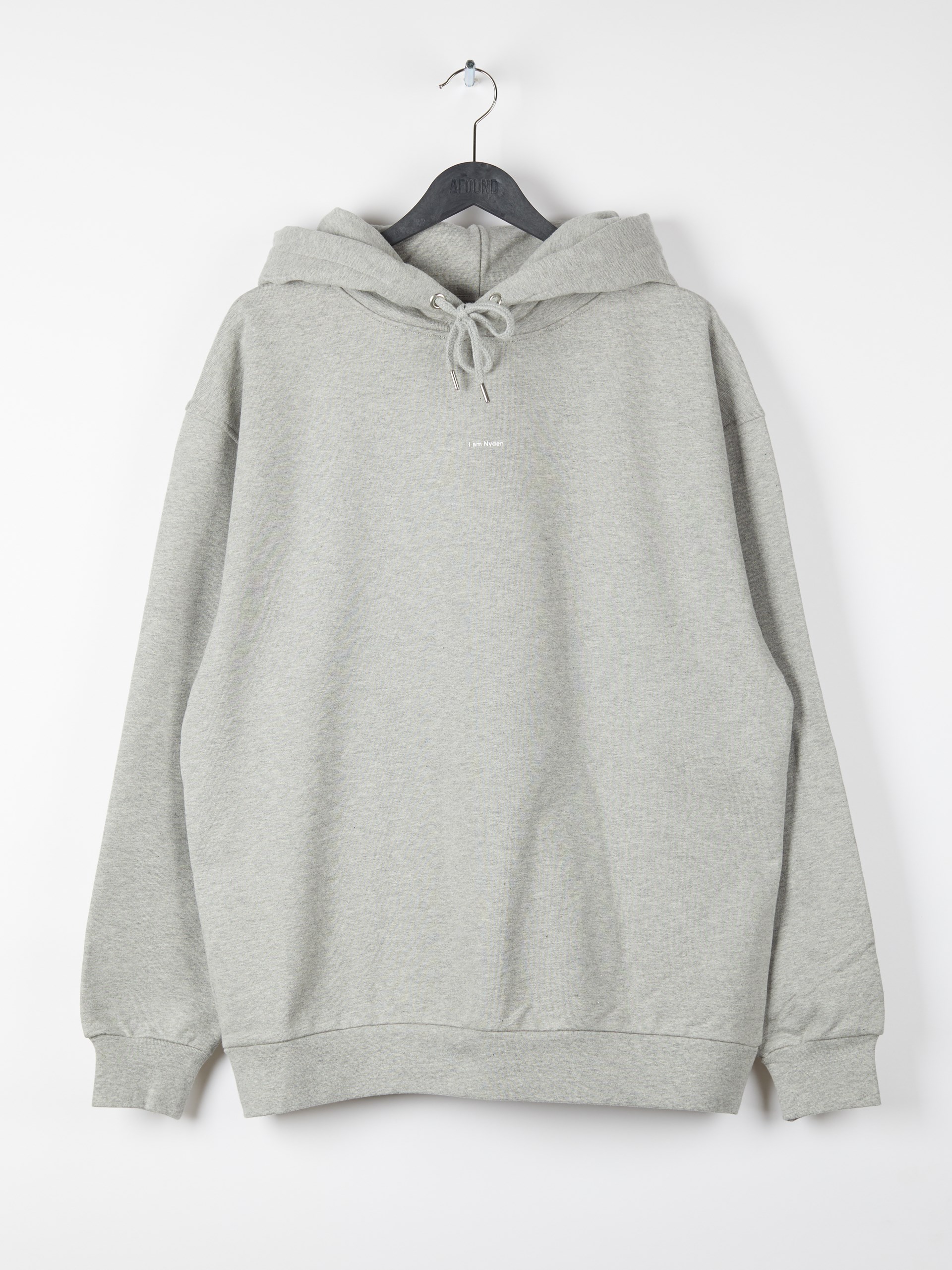 Womens Oversized Hoodie Print Grey Melange bis zu -70 % | AFOUND